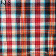Хлопок Поплин тканые пряжи, окрашенной ткани для одежды рубашка/платье Rls40-43po